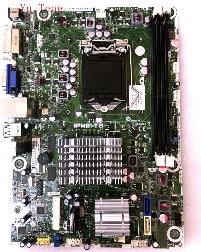 

712292-001 For HP 110 Desktop Motherboard 717071-501 IPM61-TB Mainboard 100%tested fully work