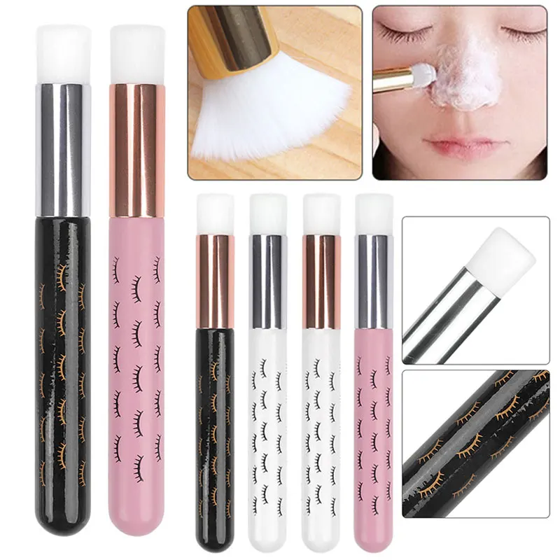 Professional Lash Shampoo Brushes Soft Eyelash Extensions Cleaning Brush Eyebrow Nose Comedones Cleansing Lash Shampoo Tools