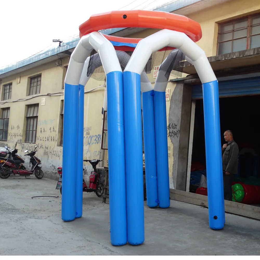 Canestro da basket gigante 0,7 mm Materiale PVC sport all'aria aperta per adulti Giochi sportivi per bambini Facilità di intrattenimento per bambini