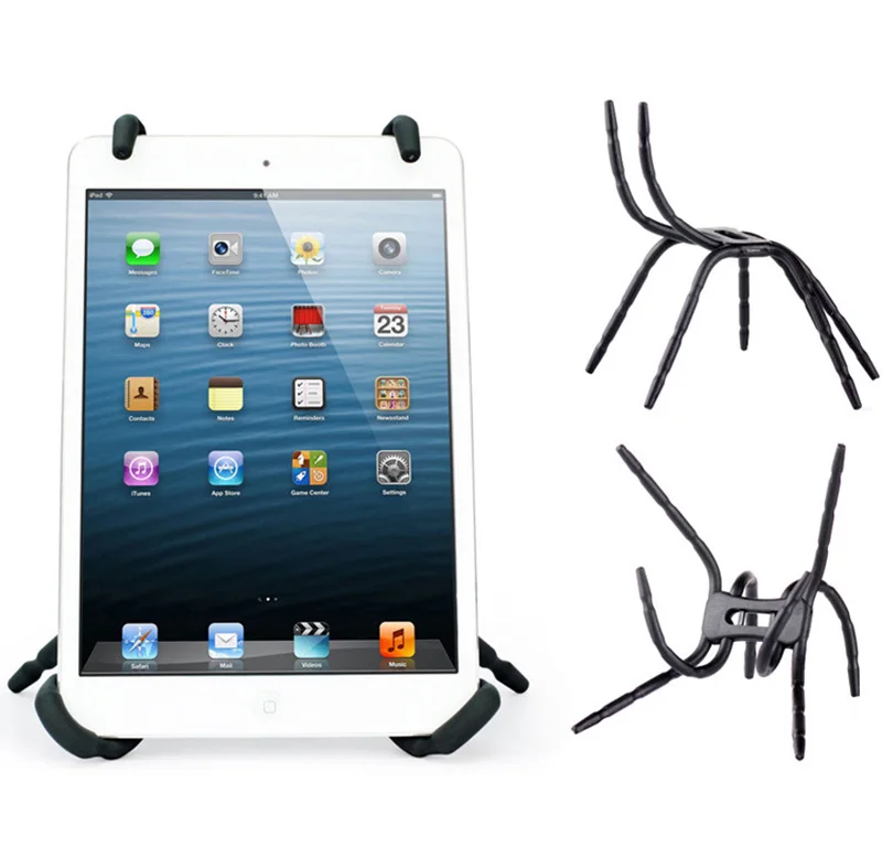 Große Größe Flexible Spinne Mount Halter Halterung für Handys iPad Tabletten Desktop Selfie Steht Stativ – Detail 2