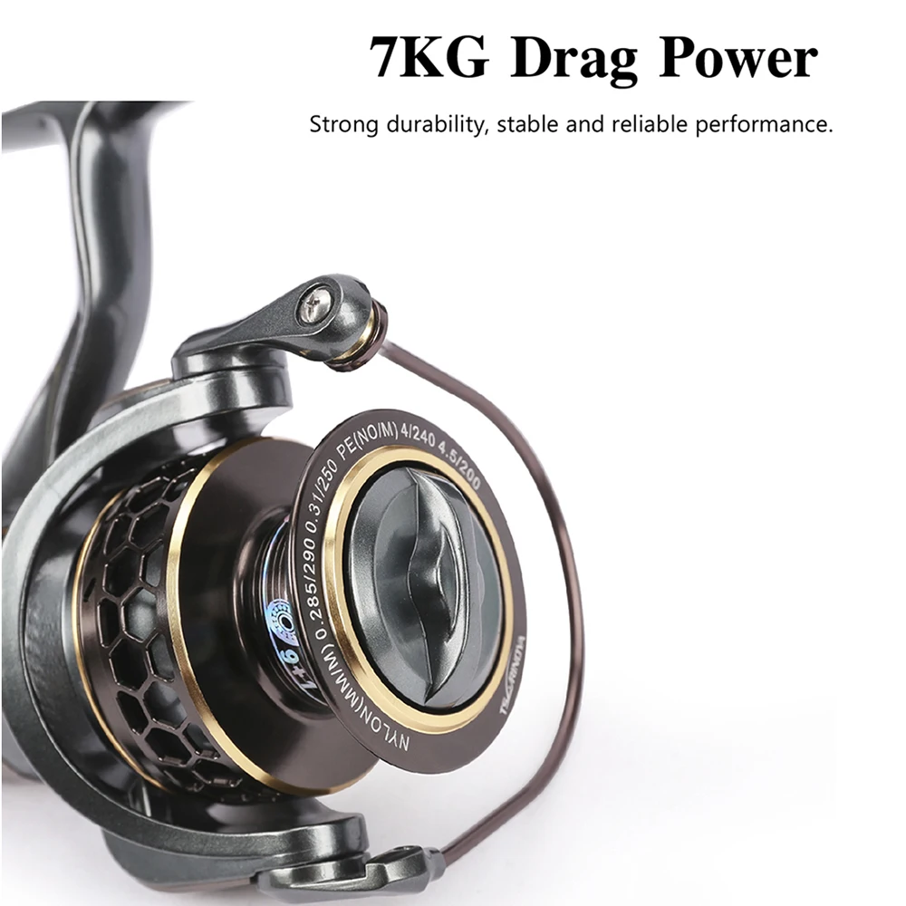 Tsurinoya Jaguar Spinning Reel Dubbele Spool 9 + 1BB 5.2:1 Rvs Lager Voor Sea Trout Pike Vissen Wiel Coil molens vissen