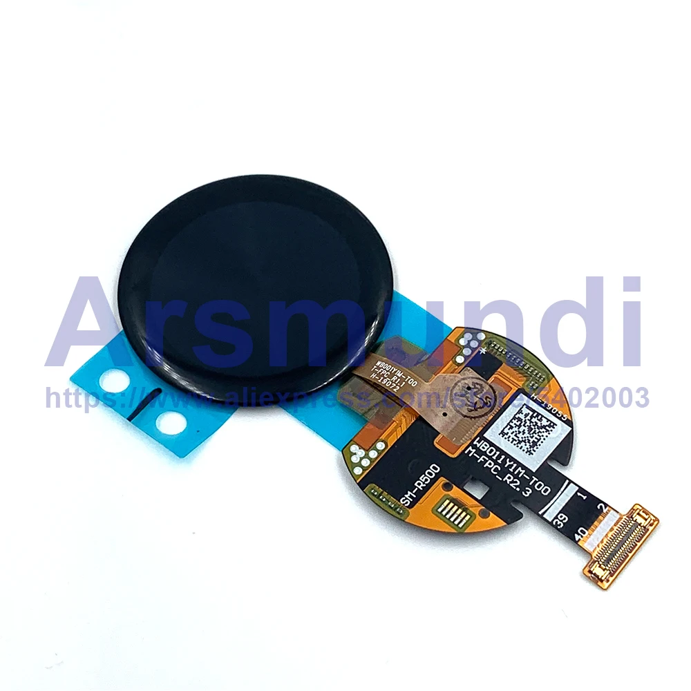 Super AMOLED For Samsung Galaxy Watch Active SM-R500 R500 LCD Display Touch Screen Digitizer Without NFC For Samsung Watch R500