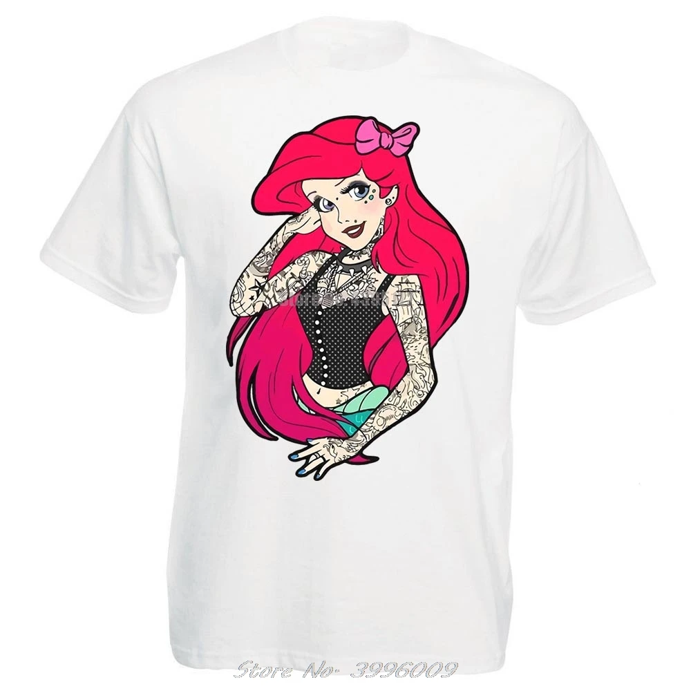 Gothic Pretty Punk Princess Swag Funky Boys Men T Shirt Top Tee Cartoon T Shirt Men Unisex New Fashion Tshirt Funny