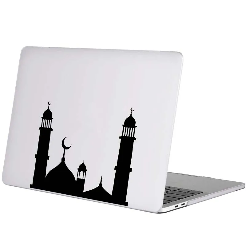 Muslim Mosque Laptop Sticker for Macbook Pro Air Retina 11 13 15 Inch HP Dell 14“ Notebook Cover Decal Mac Book Skin Silhouette