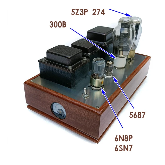 300B シングルアンプ 真空管 Audionoteキット1つの回路分割タイプ300b