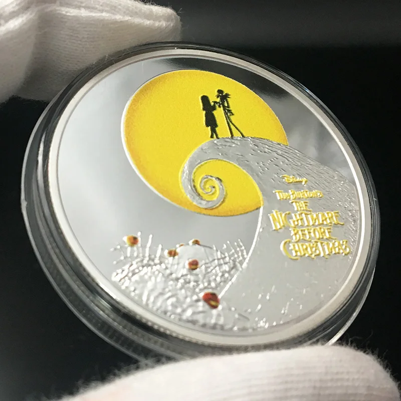 Australia Halloween Monedas de plata Noche de Navidad Horror Recuerdo conmemorativo Regalos Colección de Nochebuena Envío gratis