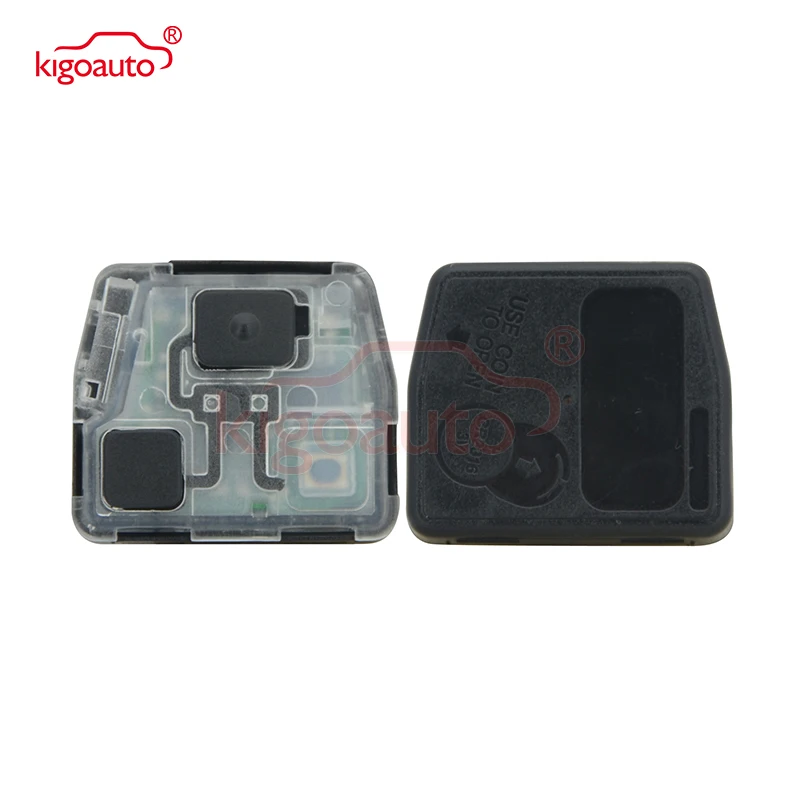 Kigoauto Denso( Not Valeo) Remote Key 2 Button TOY43 Blade For Toyota Land Cruiser FJ Cruiser+304mhz+4D67 1998-2011