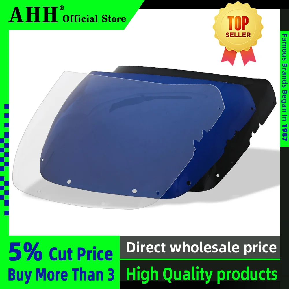 

AHH Motorcycle Windshield Spoiler Windscreen shroud Fairing Wind Deflector For HONDA VFR400 NC24 V4 24 VFR400K MC24 VFR 24V4