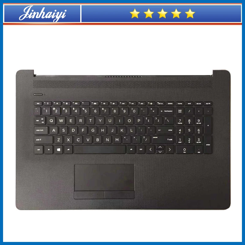 Palm rest keyboard for HP Pavilion 17-BY 17-CA with ODD style computer Upper cover Touchpad L22749-001 L70716-001 L22750-001