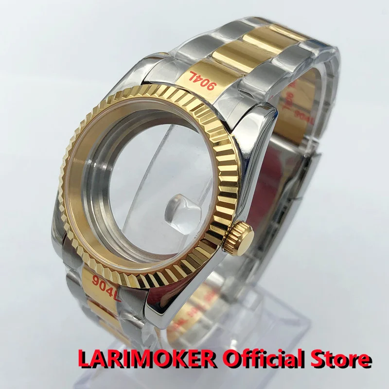 

LARIMOKER 36mm/39mm Case Bracelet Sapphire Glass Fit NH34 NH36 ETA2824 2836 PT5000 Miyota8205 8215 DG2813 3804 Movement