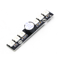 WS2812B LED & 5V Active Buzzer 6xRGB LED Indicator for NAZE32 F3 FLIP32 CC3D Skyline32 Flight Controller DIY Drone