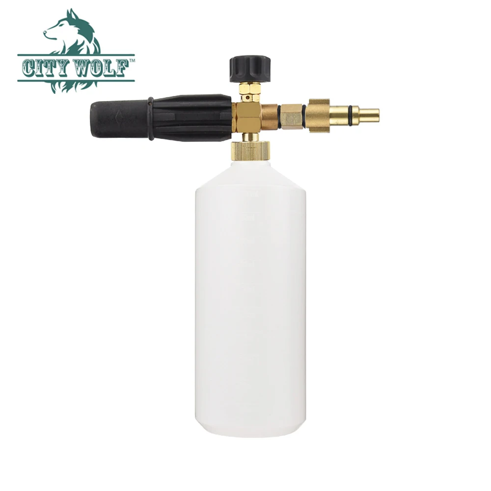 

High Pressure Car Washer Brass Snow Foam Lance Soap Gun for Defort DPW-1800 ECO HPW-1825RSE Auto Cleaning Shop Car Accessory