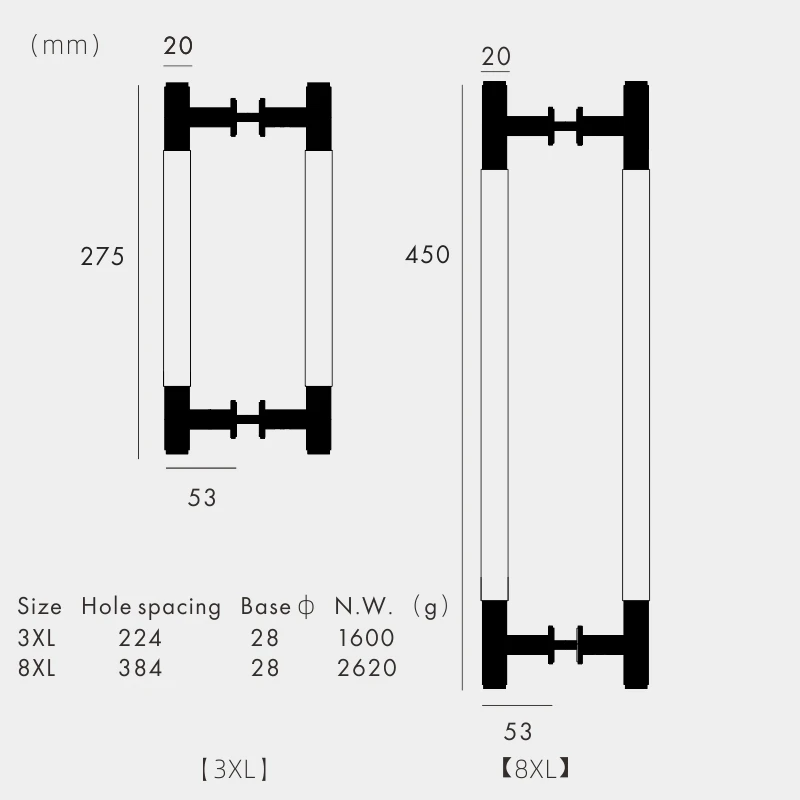 Dooroom Brass Door double single sided linear Striped pull bar Wood gate Glass Door Shower Room Matt Gold Black handle brass