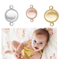 5PCS/lot Eudora Harmony Double ring Bola Ball Copper Metal Ball Pendant Baby Angel Caller Bola Pendant Jewelry 12 14mm Wholesale