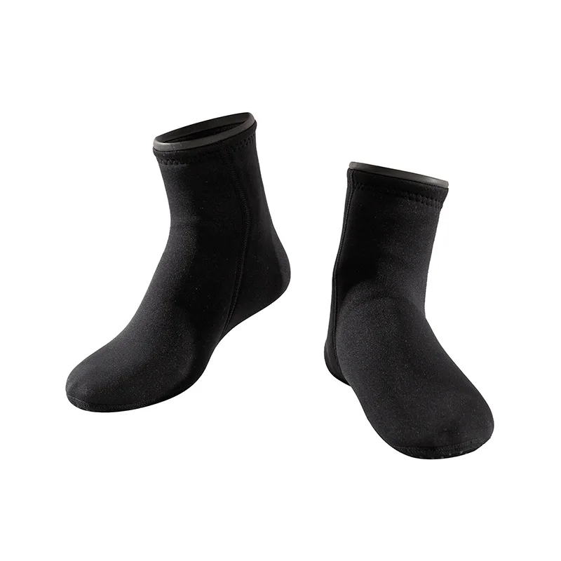 Diving socks men's swimming warm, non-slip, deep diving, waterproof material, short tube beach socks, women's shoe covers