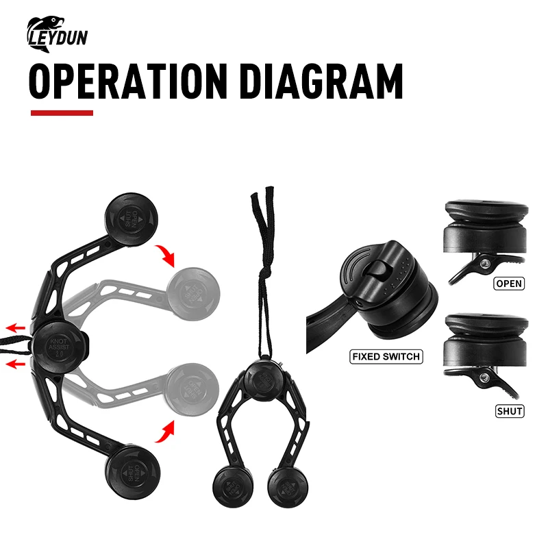 LEYDUN GT FG PR – Máquina anudadora de líneas y nudo japonés - imagen 2
