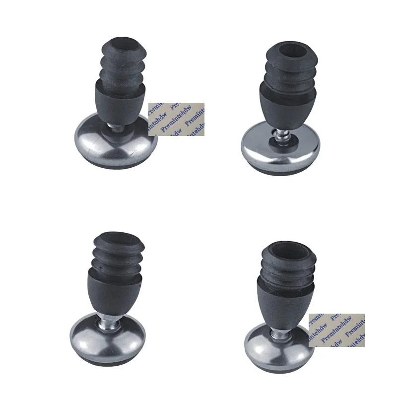 

8Pcs 16/19/22/25mmTube Insert End Cap With Universal Swivel Leveling Feet Pad DIY Office Table Leg