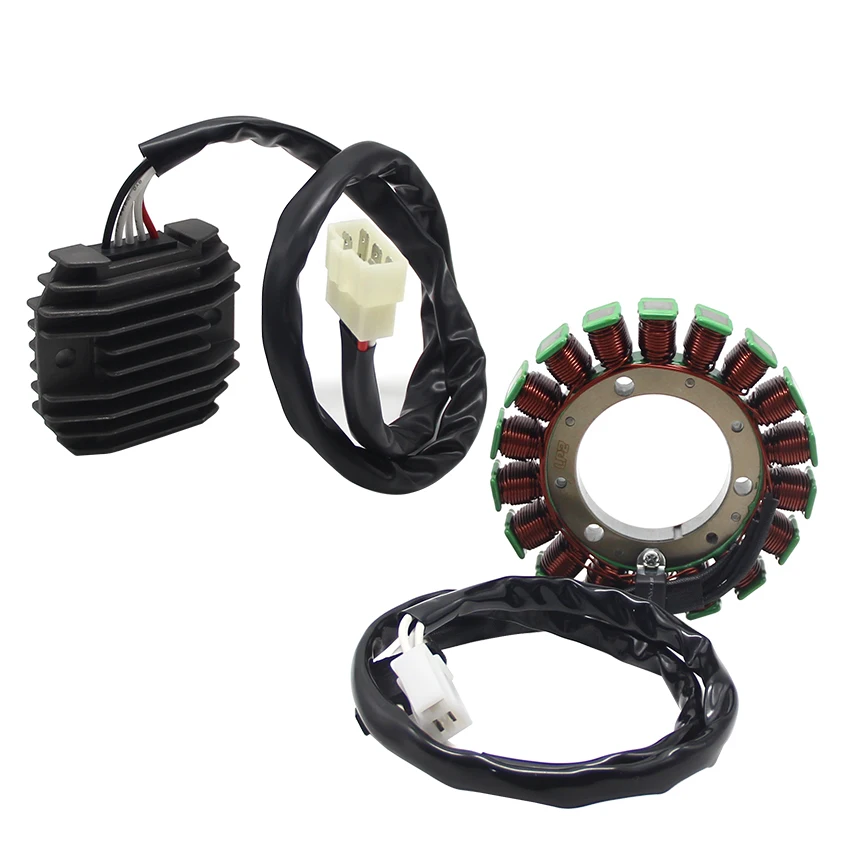 

Motorcycle Voltage Regulator Rectifier and Stator Coil For Yamaha XVS650 Drag Star XVS650A XVS650AT Silverado 5KP-81960-00