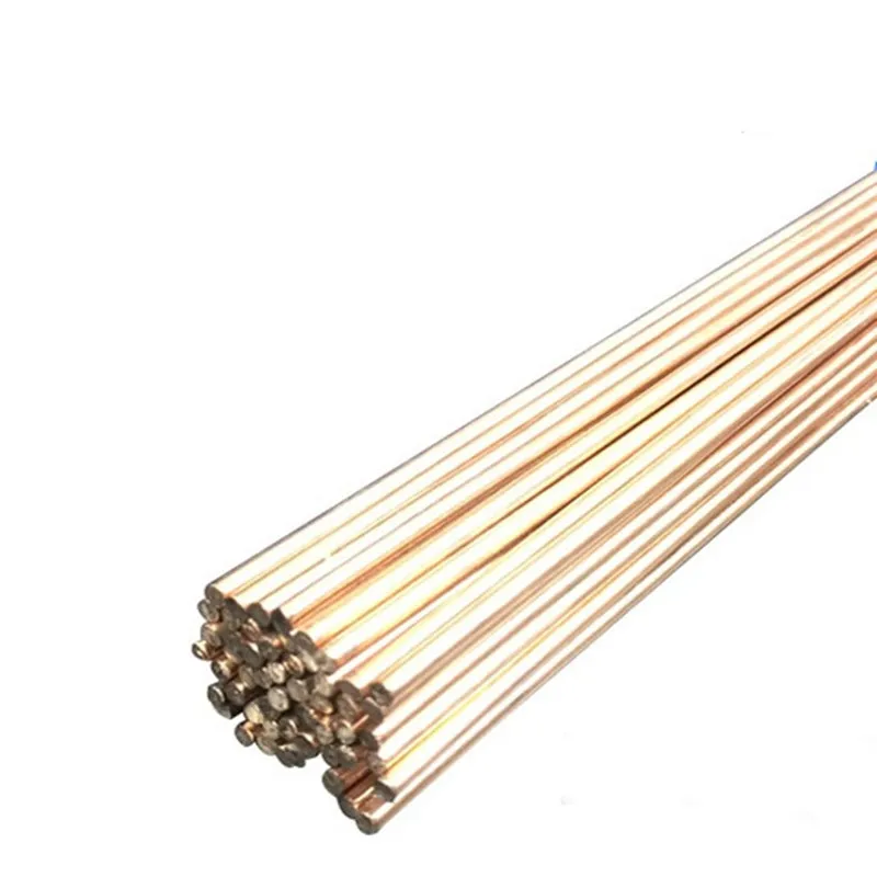 5/10/20Pcs 500mm Brass Welding Rod Phosphorus Copper Welding Wire Electrode Soldering Rod No Need Solder Powder Welding Rods