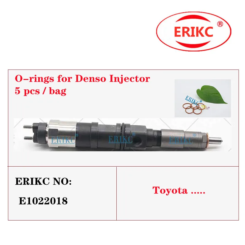 Erikc e1022025 Autozubehör-Injektoren O-Ringe Isolation dichtung Unter leg scheiben dichtungen für Denso-Einspritz düse