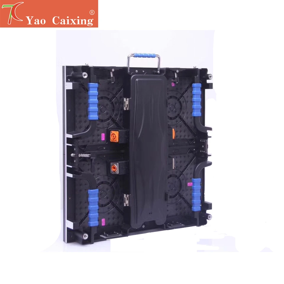 500mm P3.91 indoor full color die-casting aluminum equipment cabinet led screen for rental business