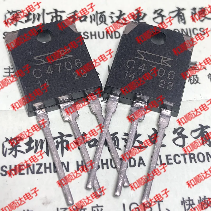 10 قطعة/الوحدة 2SC4706 C4706 جديد بقعة TO-3P 900V 14A