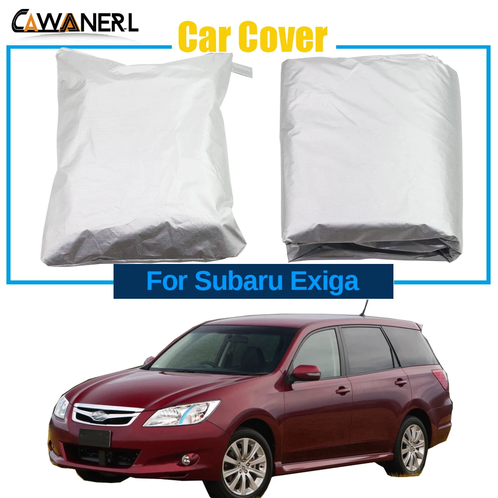 

Car Cover For Subaru Exiga 2008-2018 Anti-UV Sun Snow Rain Resistant Outdoor MPV Cover Dustproof Windproof