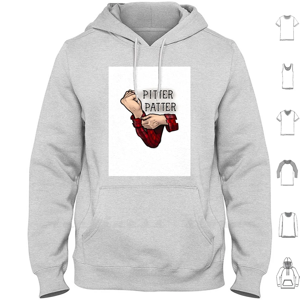 Pitter Patter Hoodie Cotton Men Women Teenage Letterkenny Pitter Patter Canada Wayne