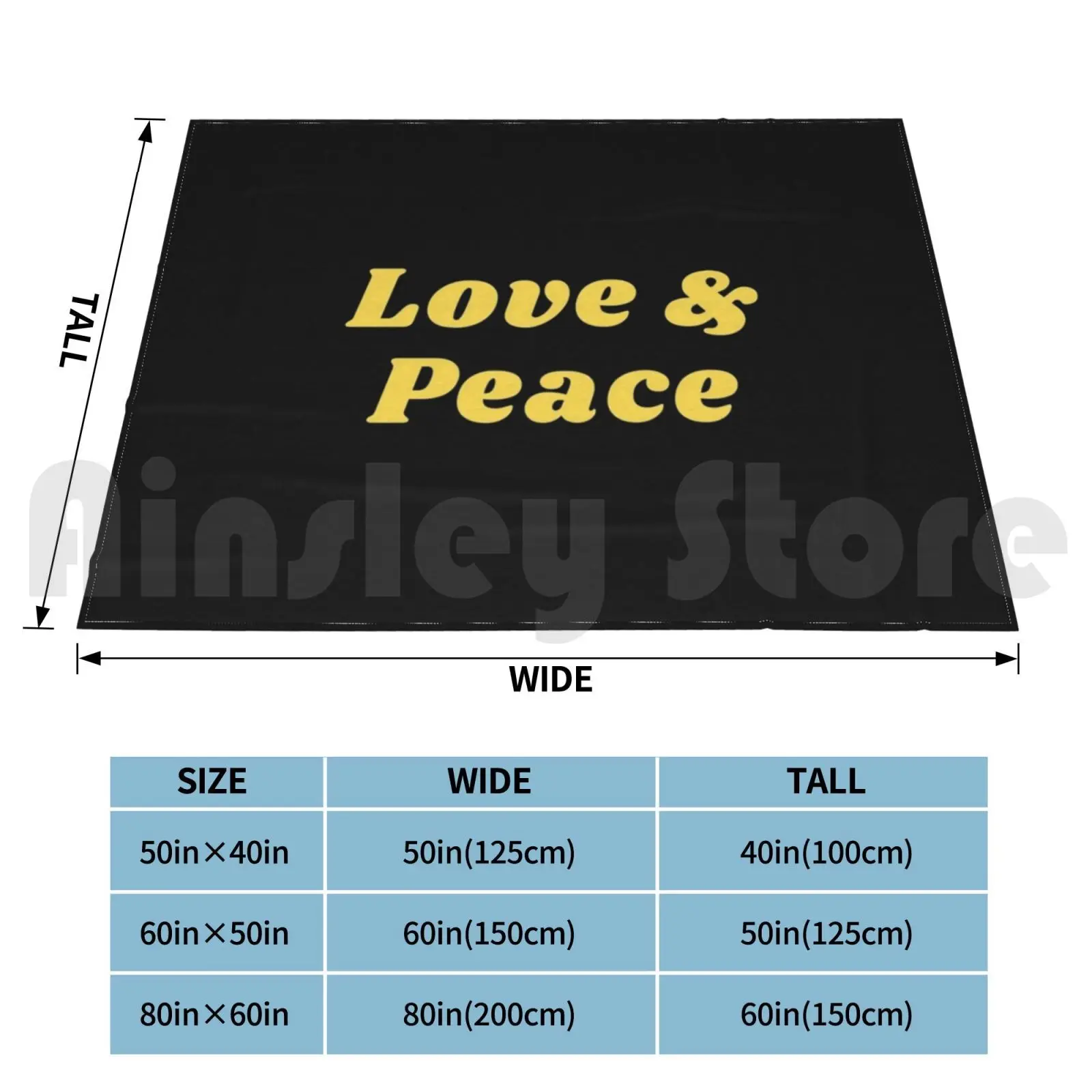 Love And Peace Blanket For Sofa Bed Travel Positivity Happiness Kindness Quote Quotes Love Spiritual Growth