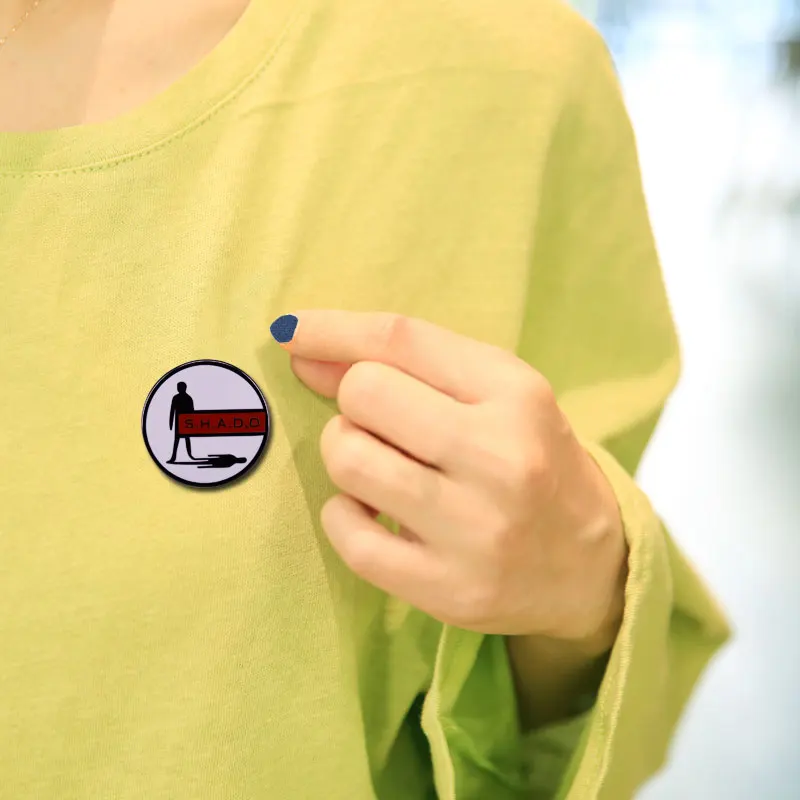 UFO SHADO Pin Broch Gerry Anderson TV Series Logo Badge view 6
