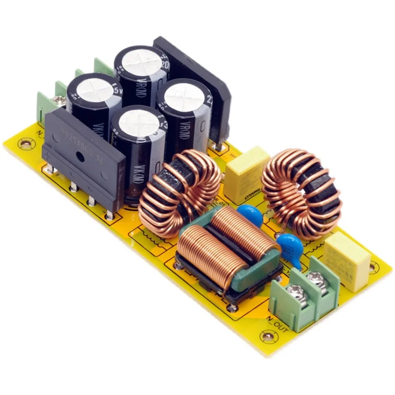 high frequency AC filter module EMI Audio filter 4A 10A 15A + RFI DC isolator purification filter noise impurities