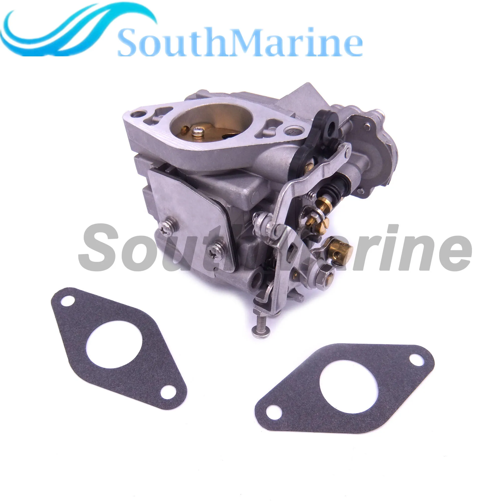 Boat Engine 3303-895110T01 3303-895110T11 8M0104462 Carburetor Assy and 27-835383001 Gaskets for Mercury Mariner 8HP 9.9HP 4-Str