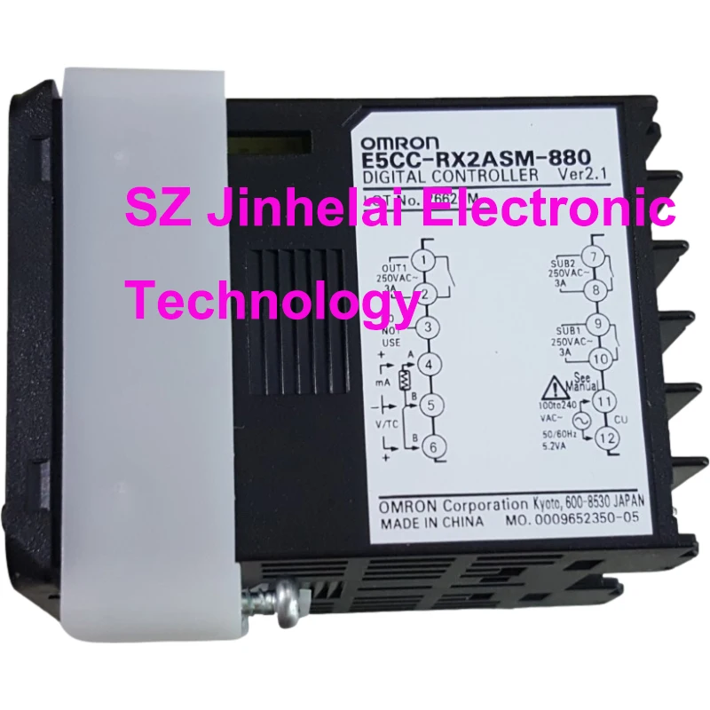Imagem -04 - Original Controlador Digital Omron 100240vac E5cc-rx2asm880 Interruptores de Temperatura Novo e