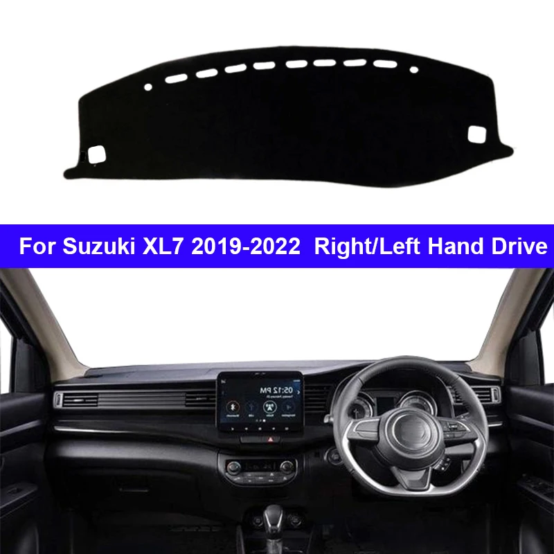 Car Auto Inner Dashboard Cover DashMat Carpet Cape For Suzuki XL7 2019 2020 2021 2022 Protector Rug Anti-UV Sun-Shade Cushion