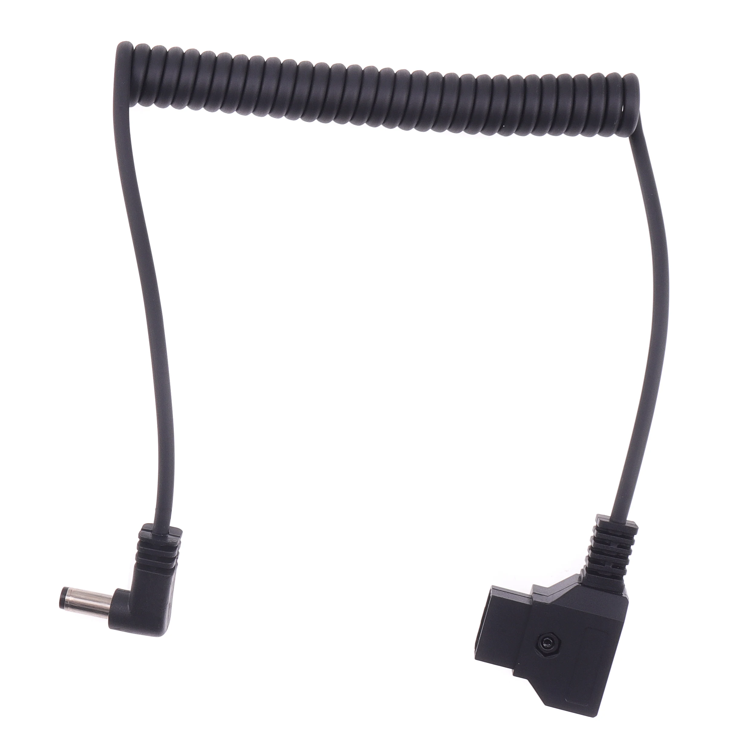 FOTGA BMCC D-Tap Connettore maschio a 2 pin a cavo di alimentazione CC 5,5 * 2,1 mm Cavo a molla per batteria Anton Sony V