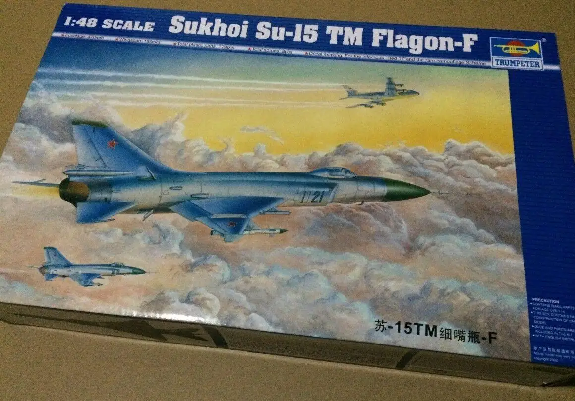 Trumpeter Model 1/48 02811 Sukhoi Su-15TM Flagon-F in limited