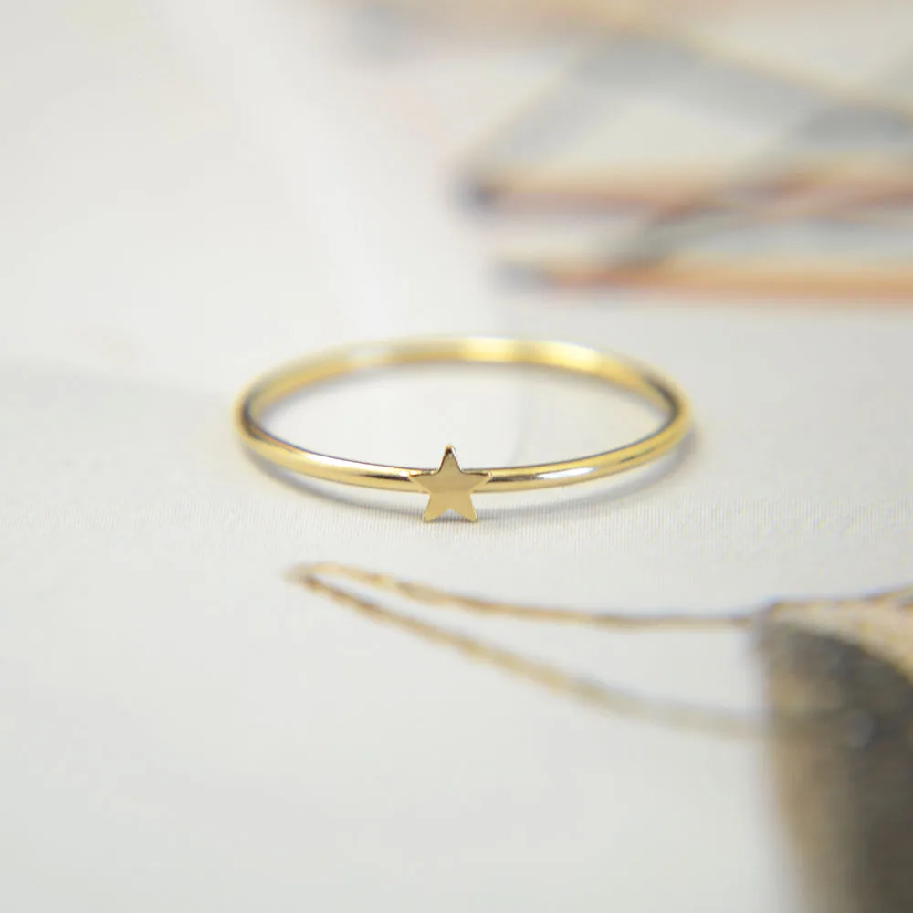 Domino Handmade Twinkle Star Rings