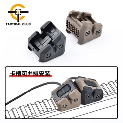 WADSN Tactical ModButton PEQ DBAL CQBL NGAL flashlight wire control switch pressure pad base Mount
