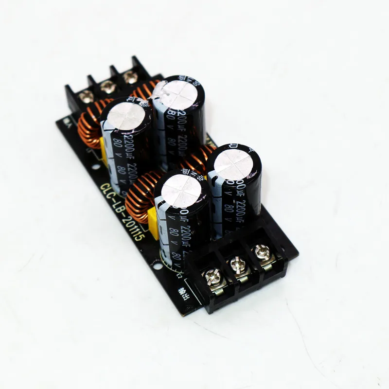 مناسب مع تيار مستمر الإيجابية والسلبية تحويل التيار الكهربائي مجلس مرحلتين LC تصفية للحد من تموج مكبر للصوت الضوضاء الحالية