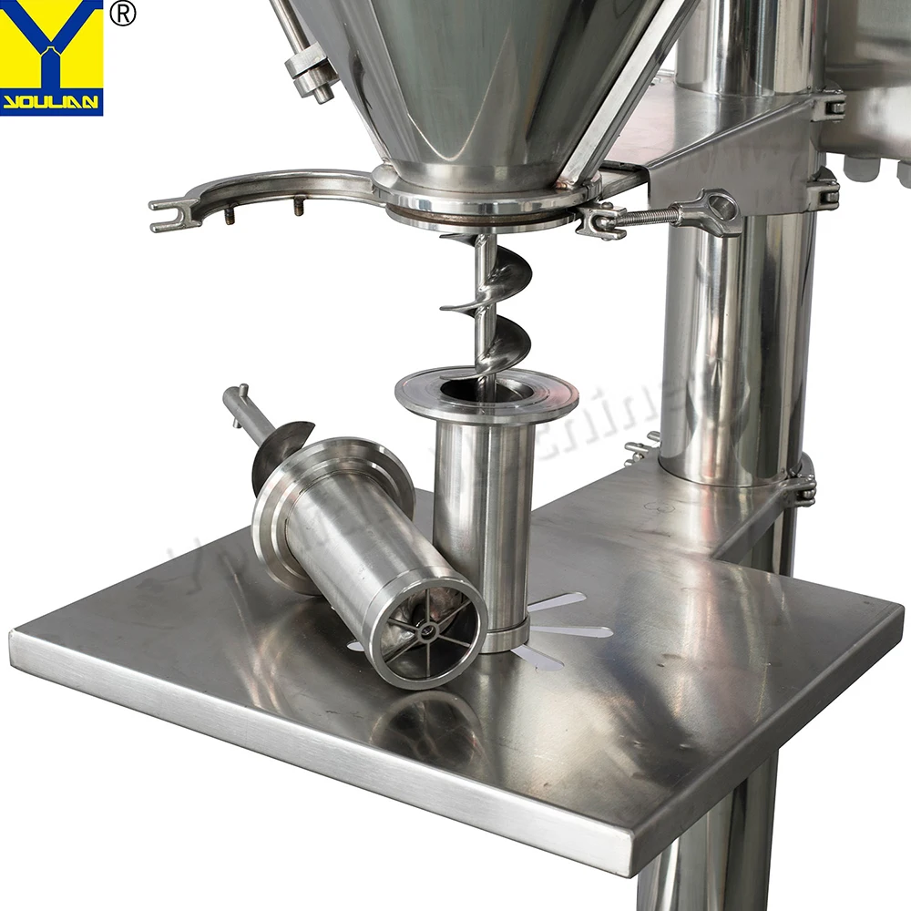 Máquina de llenado de DF-A y DS-3, tornillo de polvo de alimentos, alimentación, vibrador inclinado