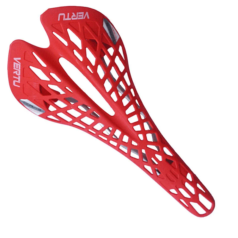 Ultralight Plastic Bicycle Saddle MTB Road Bike Ergonomic Hollow Seat Spider Cushion Breathable Cycling Front Seat Mat BC0350