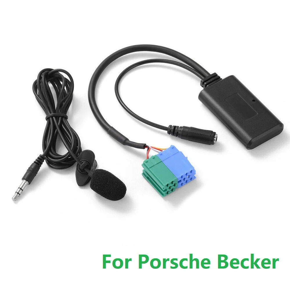 Car Bluetooth 5.0 Stereo Audio AUX Input Cable MINI Plug For Porsche Becker Car Bluetooth Kit