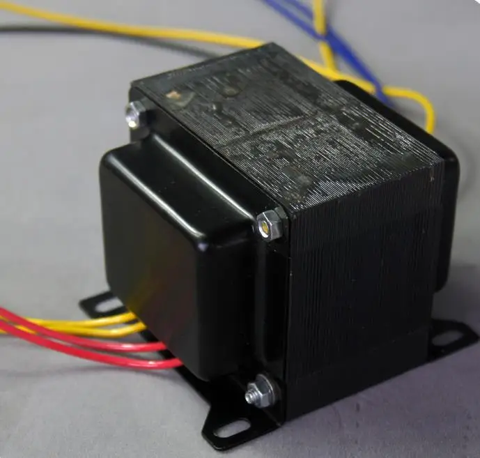 76W M7 gallbladder front stage supporting transformer dual 250V+6.3V+13V horizontal mounting with cover ZL764510 AC220V/50Hz