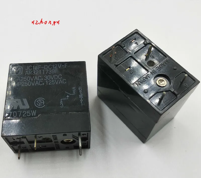 

JC1aF-DC12V-F Relay 15A 12V AR321739F 4 Feet