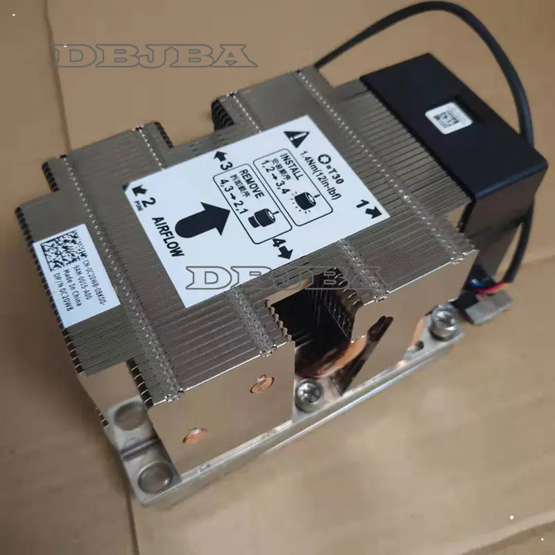 Nieuwe Werkstation Cpu Heastink Ventilator Voor Dell T7820 Assemblage Yd4tx C20w8 0c20w8