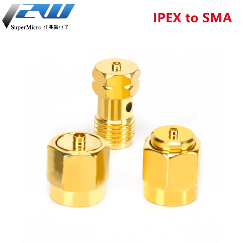 

1 PCS RF Coaxial Connector SMA to IPEX Connector Test IPX 1/3/4 Generations of Copper Stainless Steel IPEX JJKK Male and Female