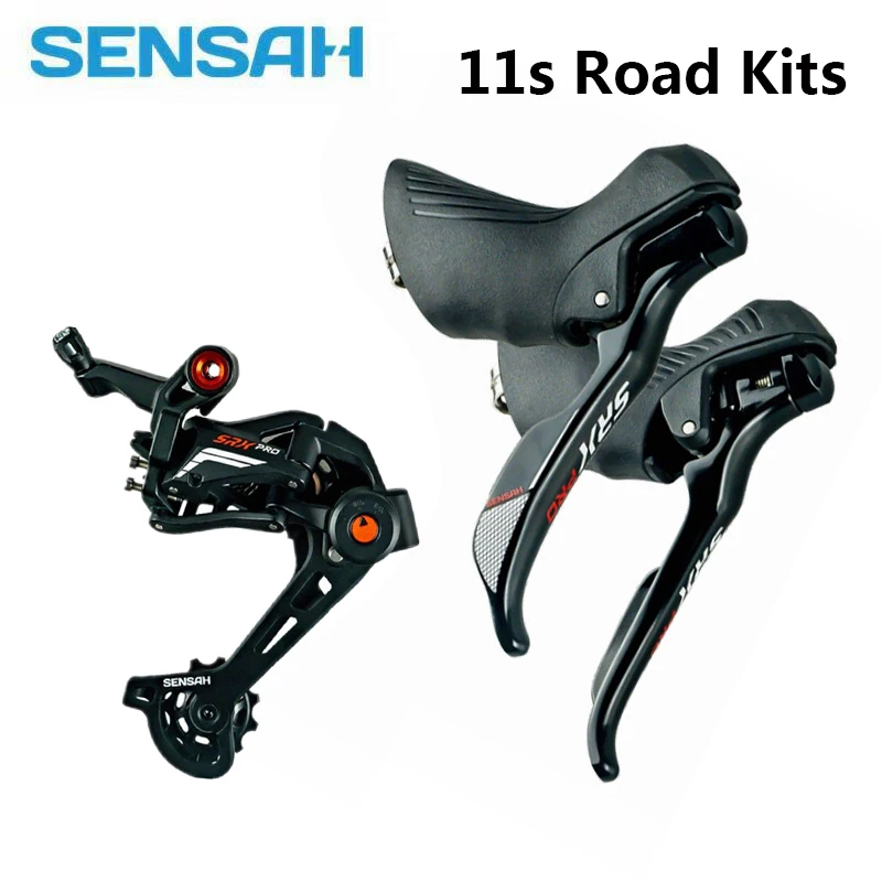 SENSAH-SRX PRO 11 Speed Road Groupset, R/L Shifter, Rear Derailleurs, Gravel Bikes, Cyclo-Cross, SRX PRO-11S, 2024 New