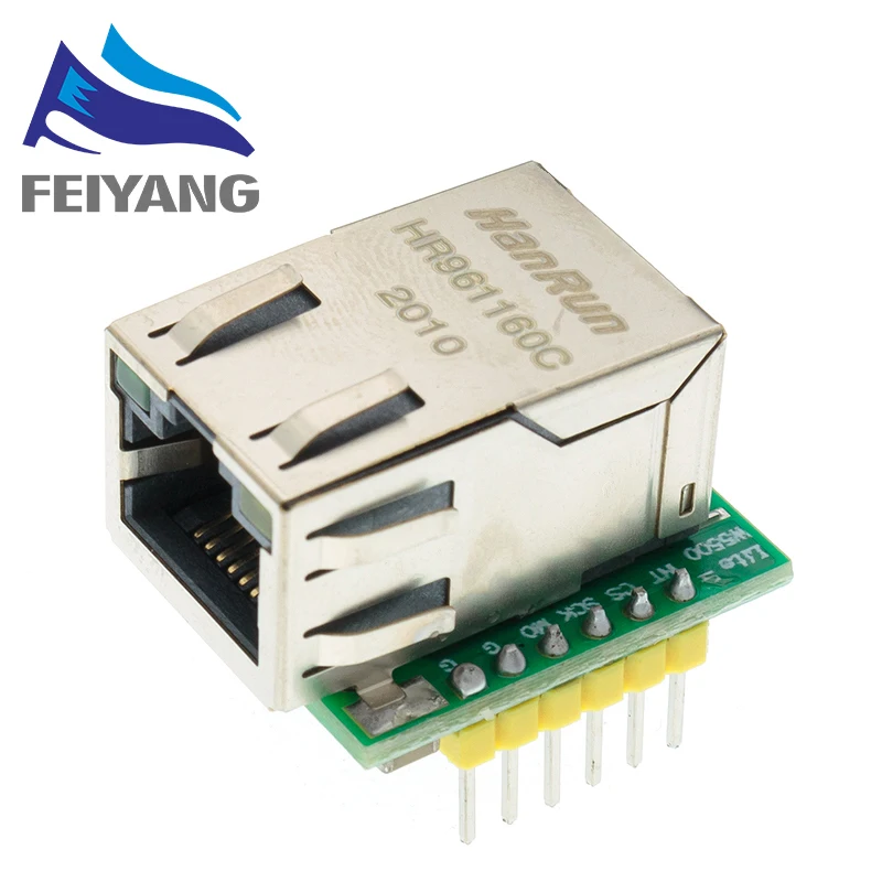 Moduł W5500 Interfejs SPI Moduł Ethernet W5100W5200 Kompatybilny z USR-ES1