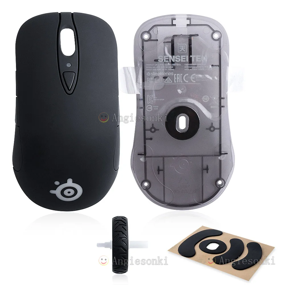 Top Shell/Cover/wheel Parts replacement for Steel.Series Sensei Ten Gaming Mouse