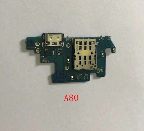 1Pcs-10Pcs USB Charge Charging Port Dock Connector Flex Cable For Samsung Galaxy A80 A805 A805F SM-A805F